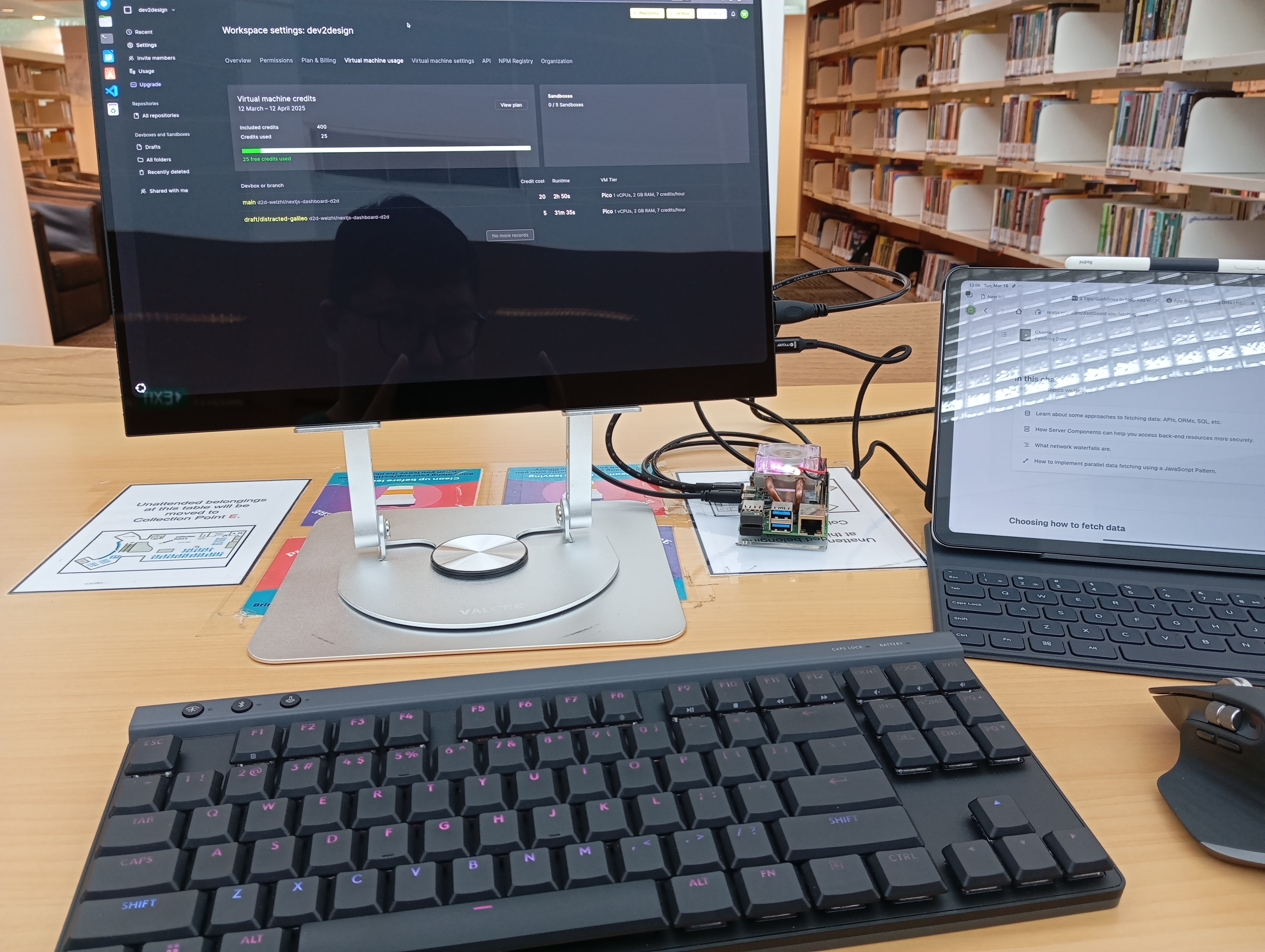 My humble portable setup