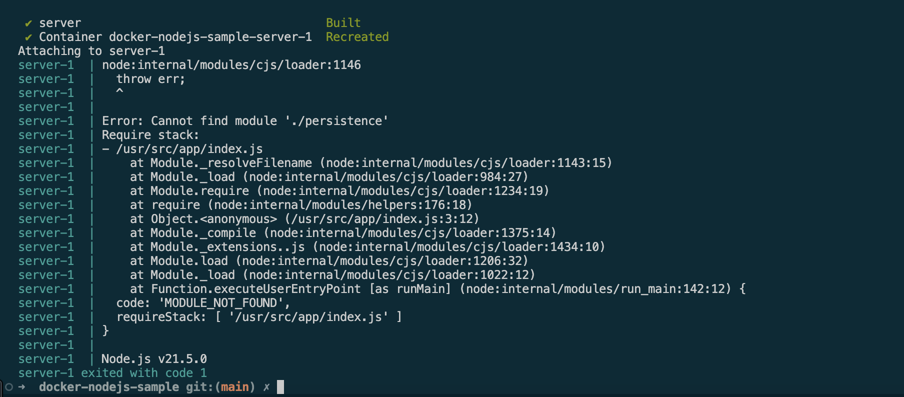 error similar to this