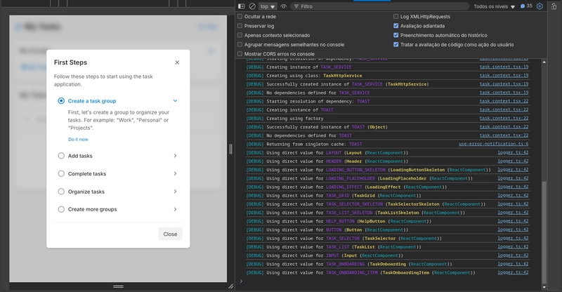 Feature Driven Design: Uma Abordagem Moderna para Estruturação de Projetos com React usando @brushy/di