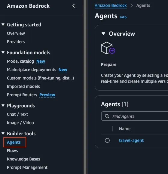 Multi-turn Agent conversations with Amazon Bedrock Flows
