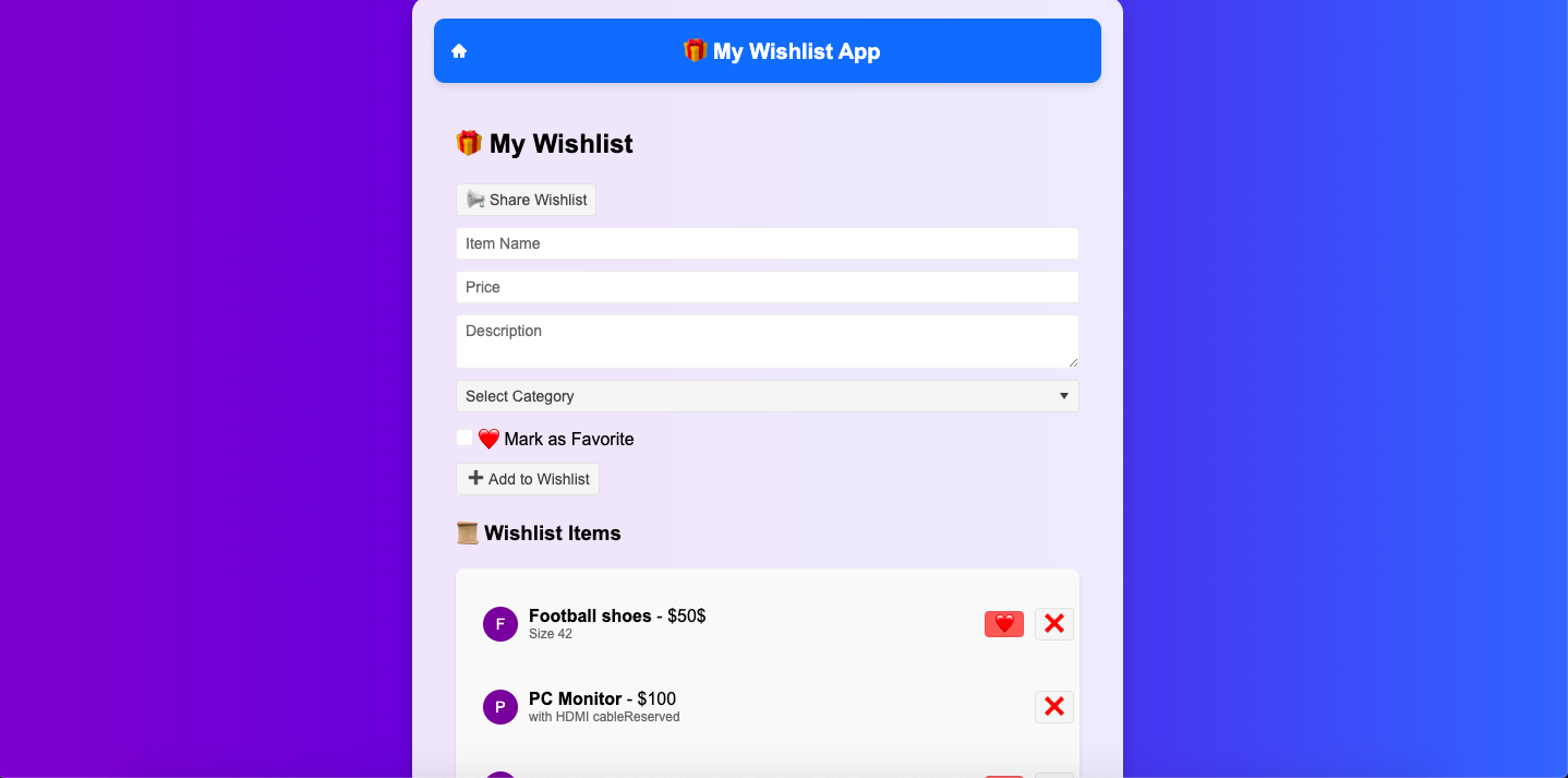 Start page