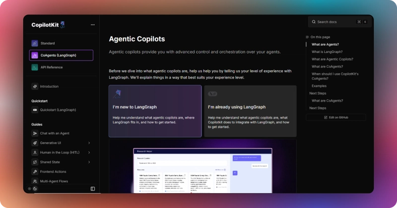 Easily Build a UI for Your AI Agent in Minutes (LangGraph + CopilotKit)⚡️