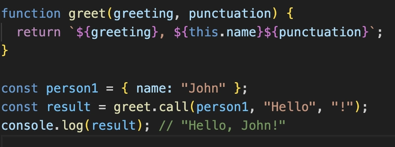 Polyfill for call in JavaScript