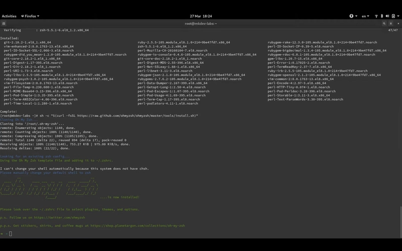 OhMyZsh and Janus: Set Up Productive Work Environment in 10 Minutes or Less