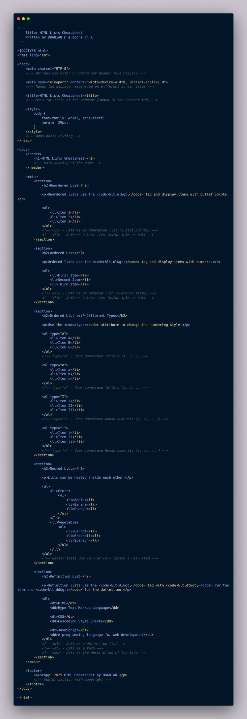 MERN - Html (Day 4)