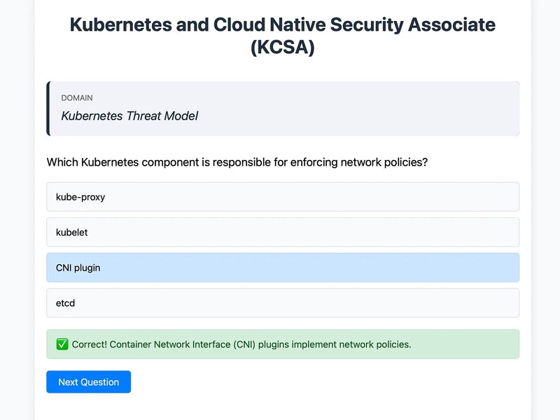 Building the KCSA Exam Simulator on Amazon EKS Cluster running Kubernetes v1.32 (code: Penelope)