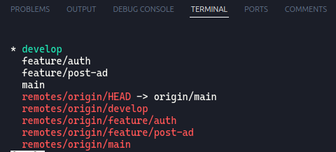Listing Local And Remote Branches