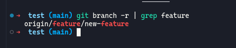 Filtering Remote Branches