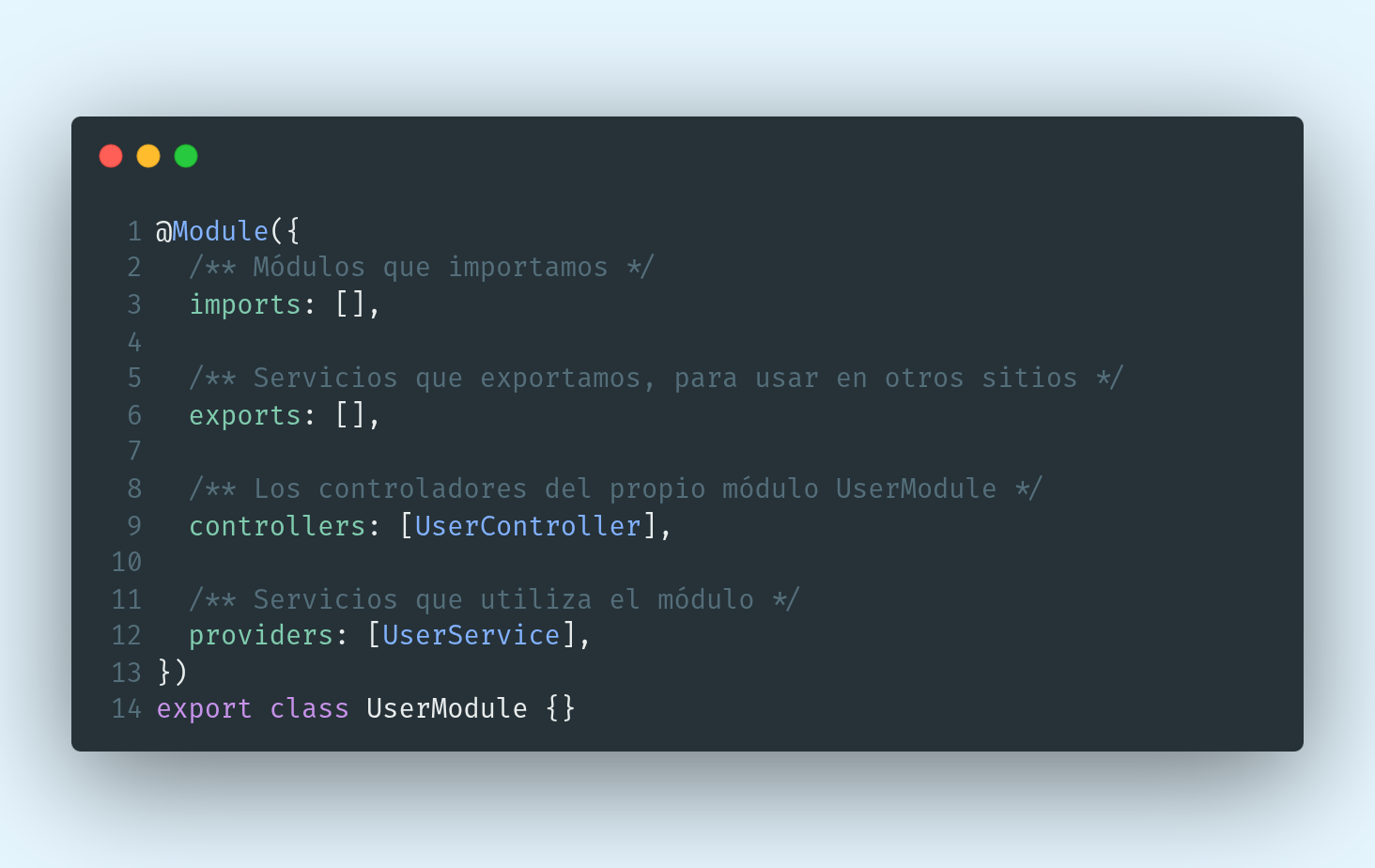 NestJS Module definition