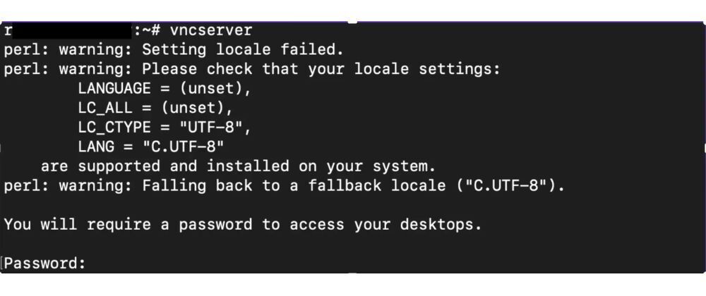 start server