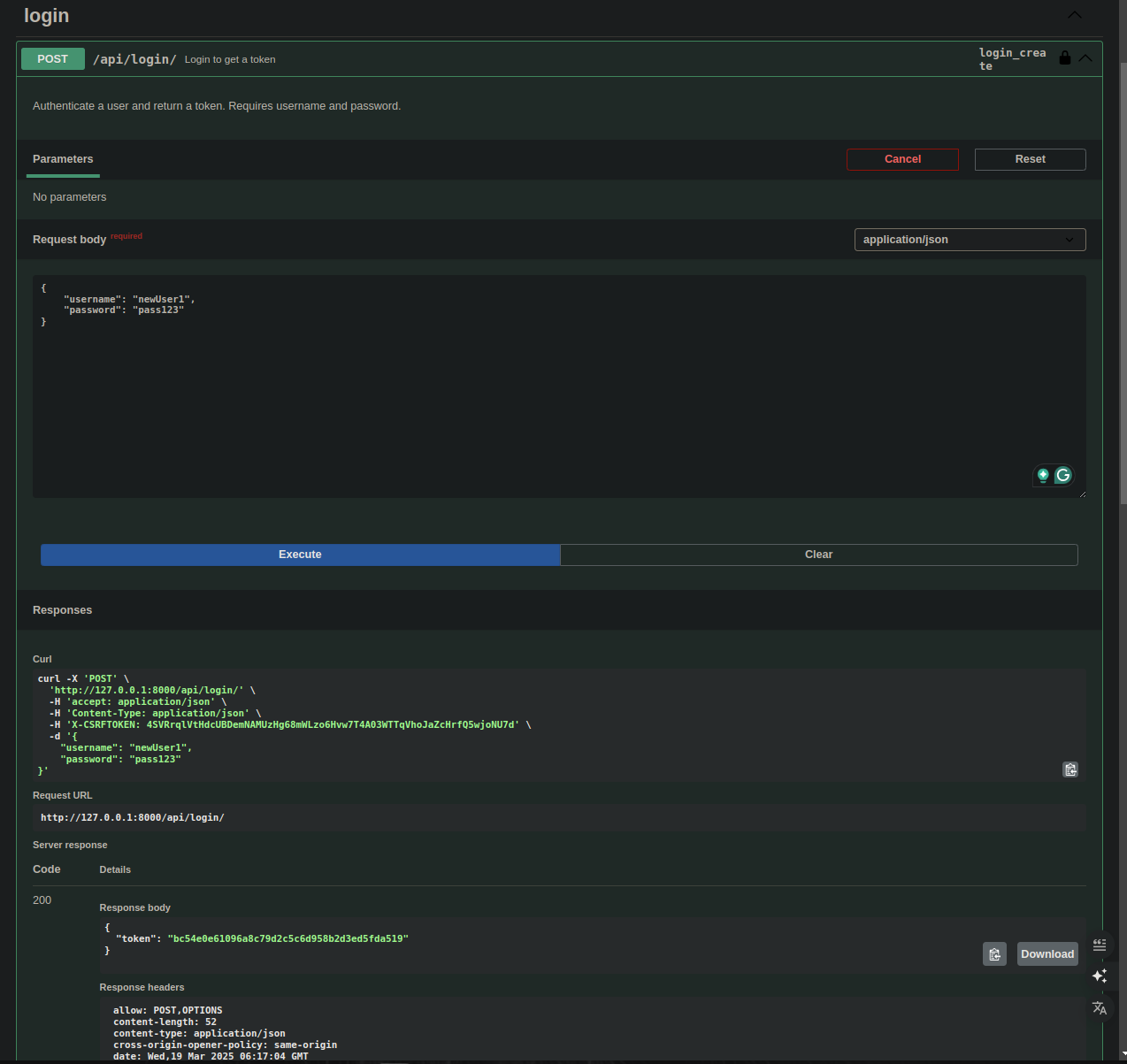 swagger Ui