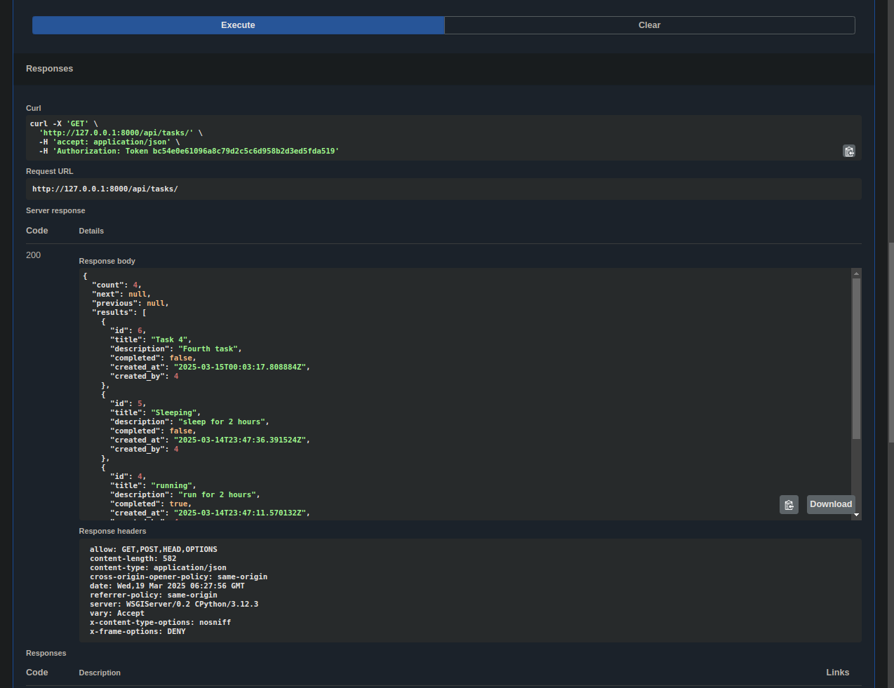 Swagger UI