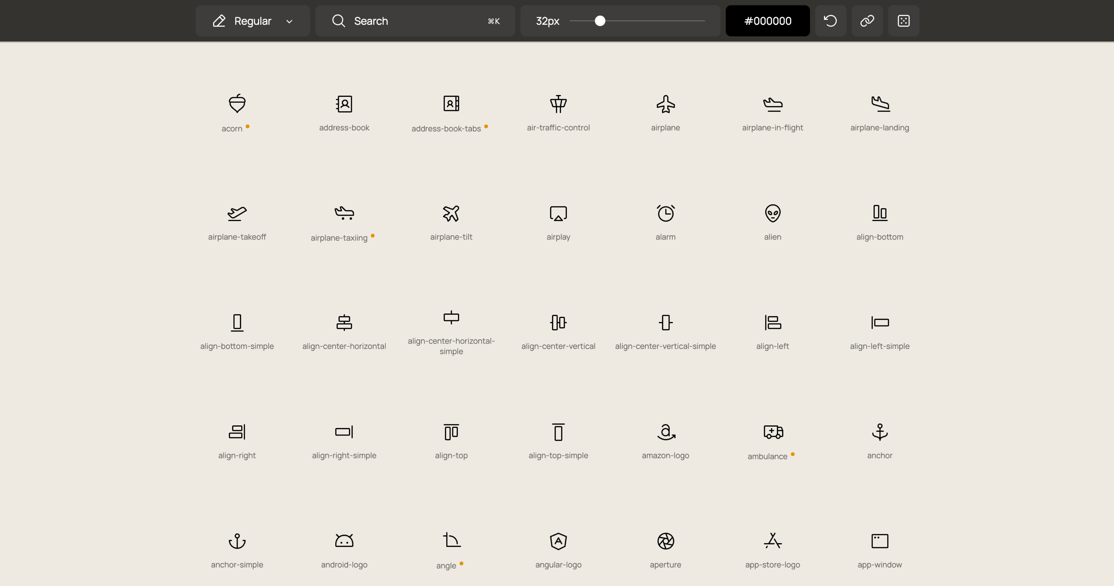 Phosphor Icons