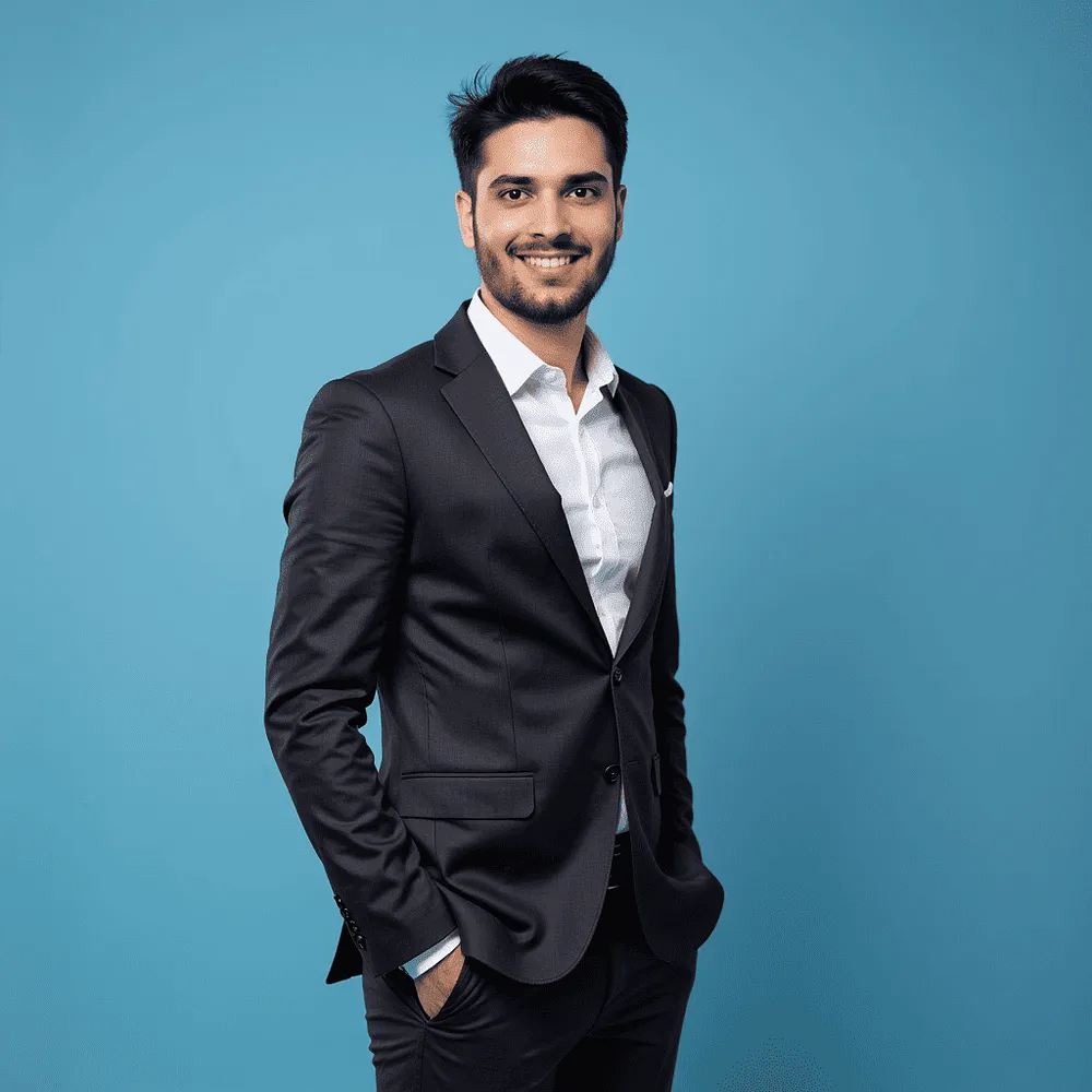 AI headshot generated by AI SuitUp