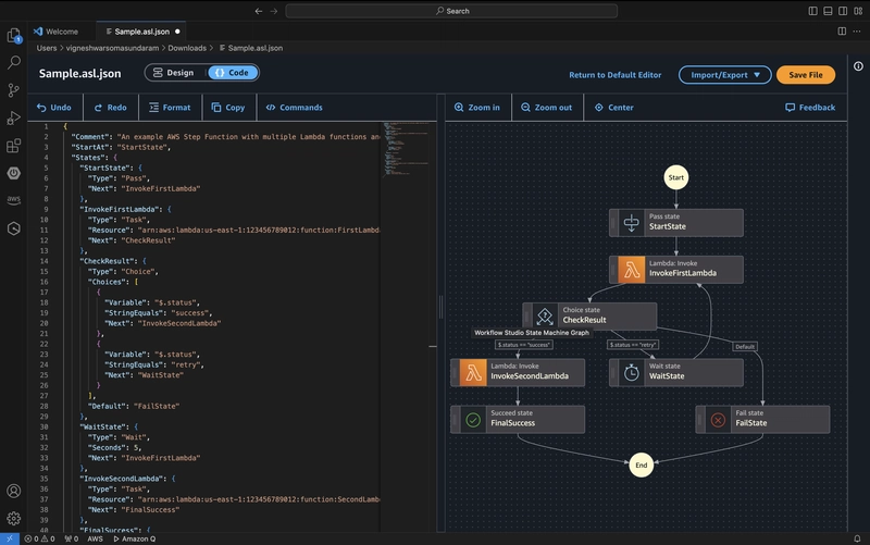 AWS Step Functions IDE Extension: A Game Changer, But What’s Next?