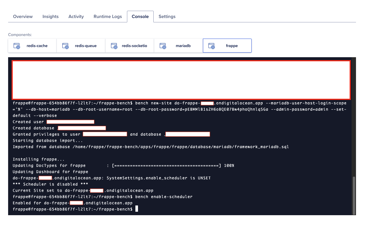 New Site Creation