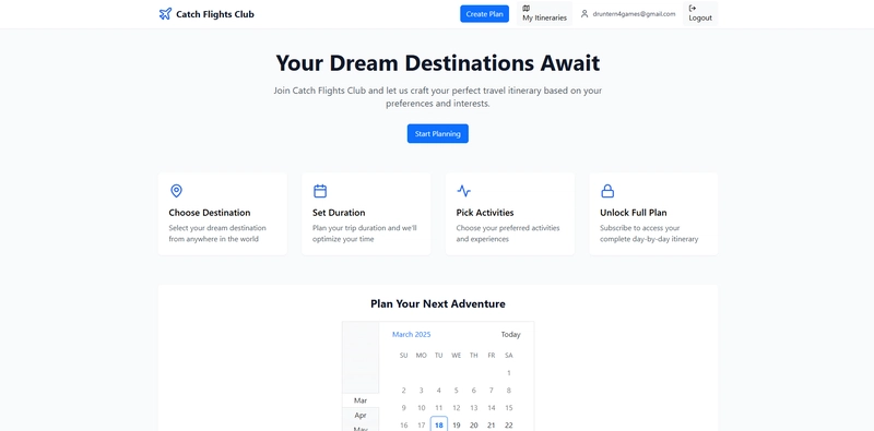 Itinerary Generator for KendoReact challenge