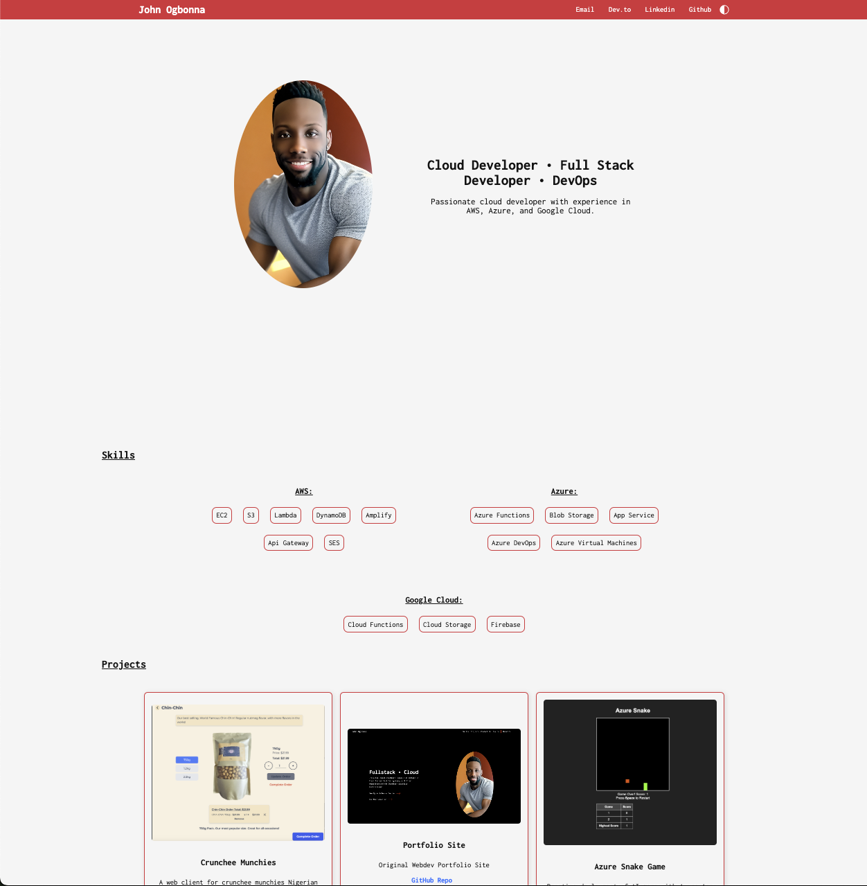 My modified site
