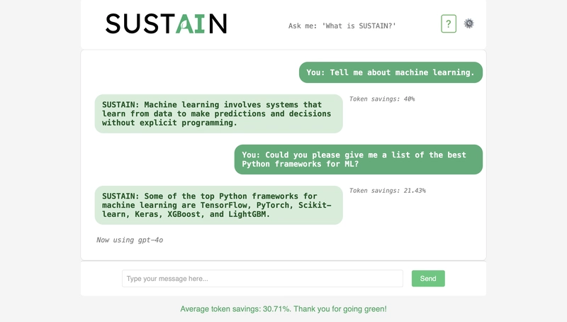 Building SUSTAIN: How a Hackathon Spark Transformed My Career and Commitment to Sustainable AI