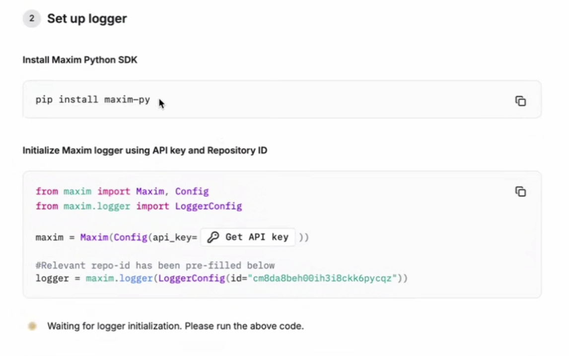 Maxim Setup Logger