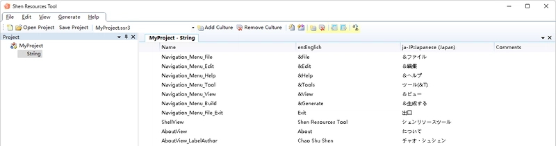 My Free .NET Resource File Management Tool: Shen Resources Tool