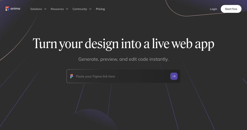 Top 10 AI Figma / Design to Code Tools to Build Web App Effortlessly