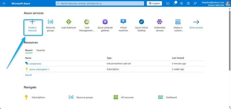 Creating an Azure Kubernetes Service(AKS)Cluster in Azure Portal