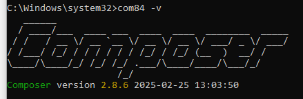 composer with PHP 8.4