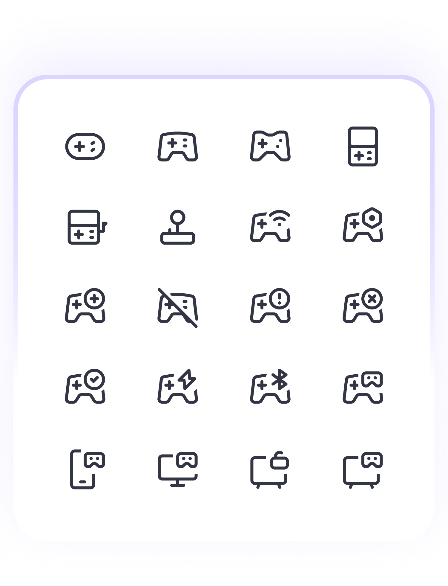 Gaming Icons