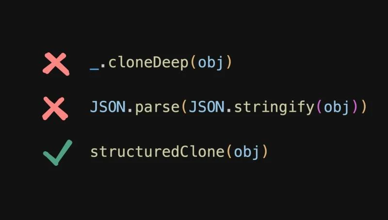 The right way to deep clone in js