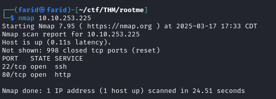RootMe CTF