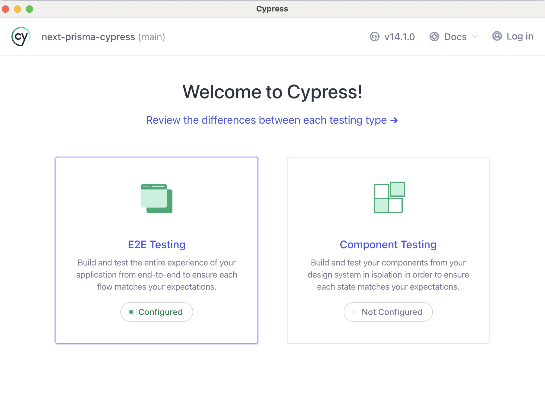 Cypress UI