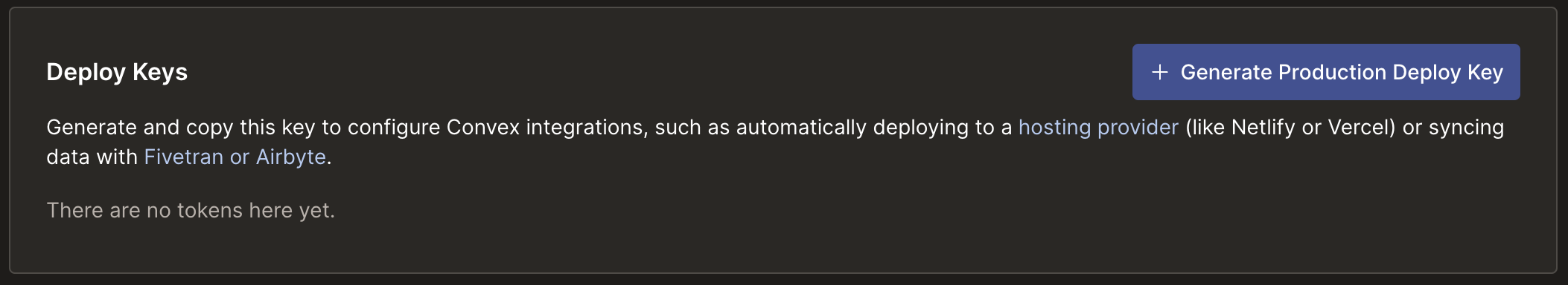 Generate Deploy Key