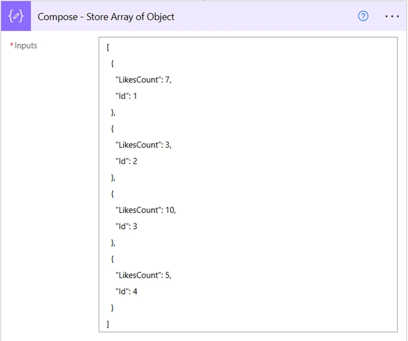 How to get the lowest and highest values from an array of objects using Power Automate?
