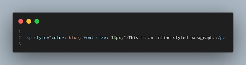 CSS styling and specificity
