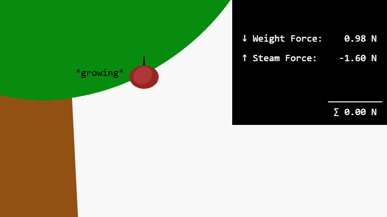 Simulation of an apple #2