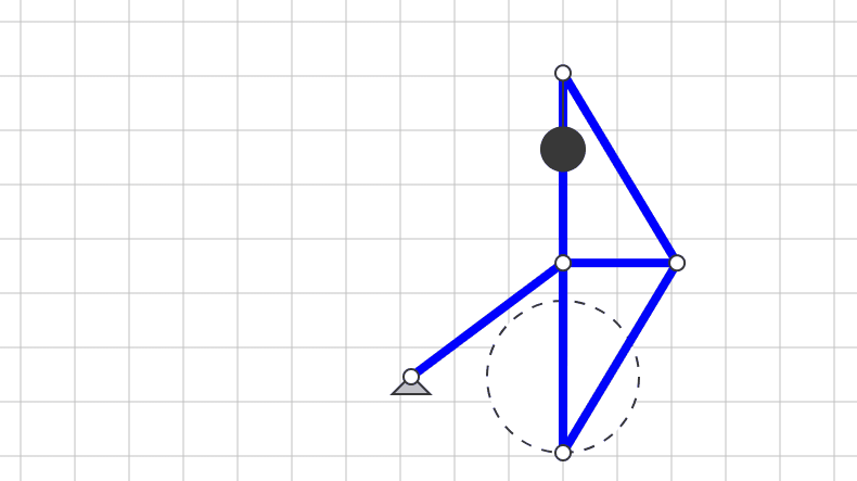 Simulation of a crane
