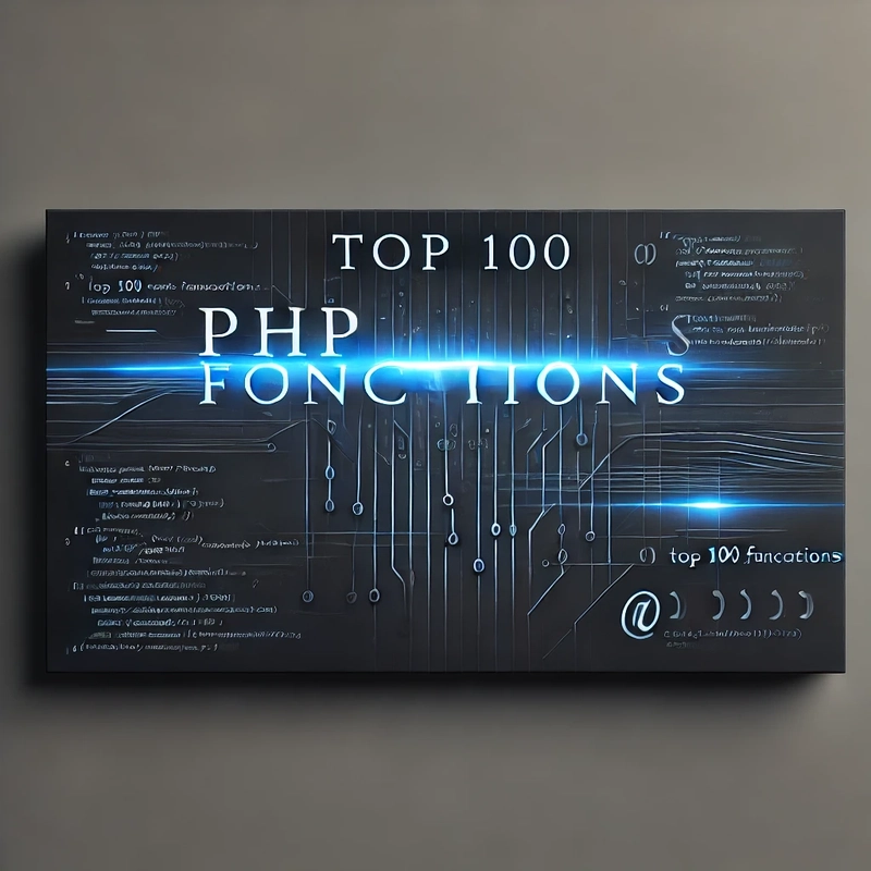 Top 100 PHP Functions Every Developer Should Know