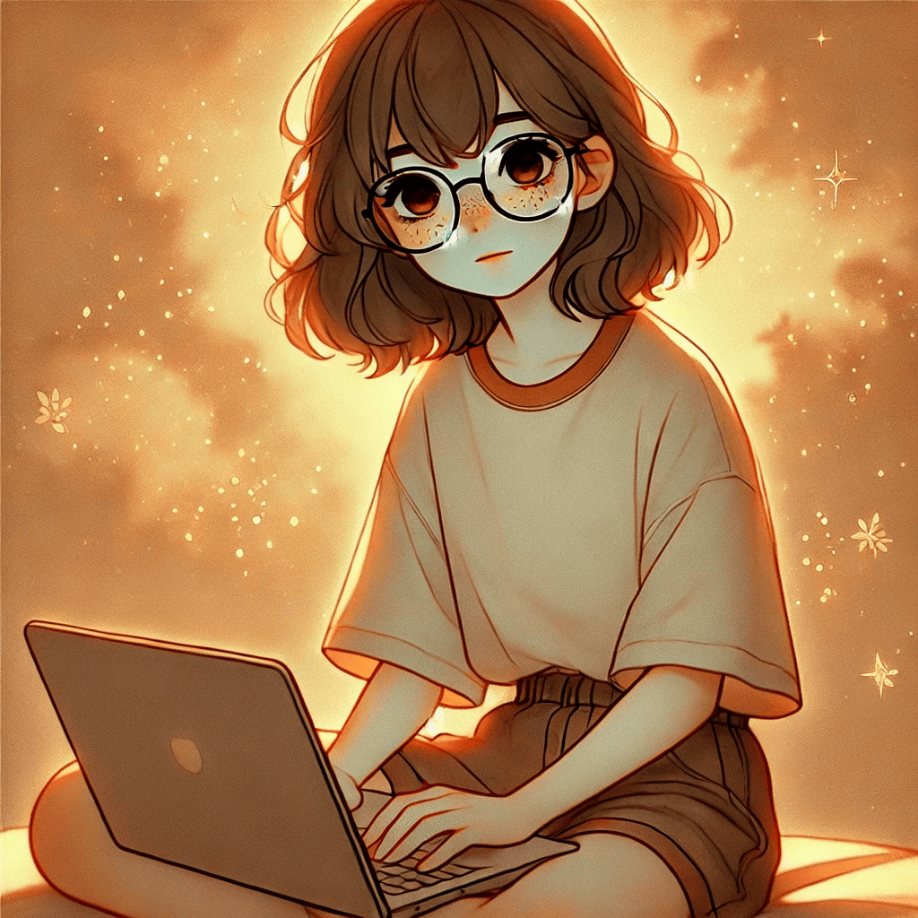 A wiser girl, sharing her insights