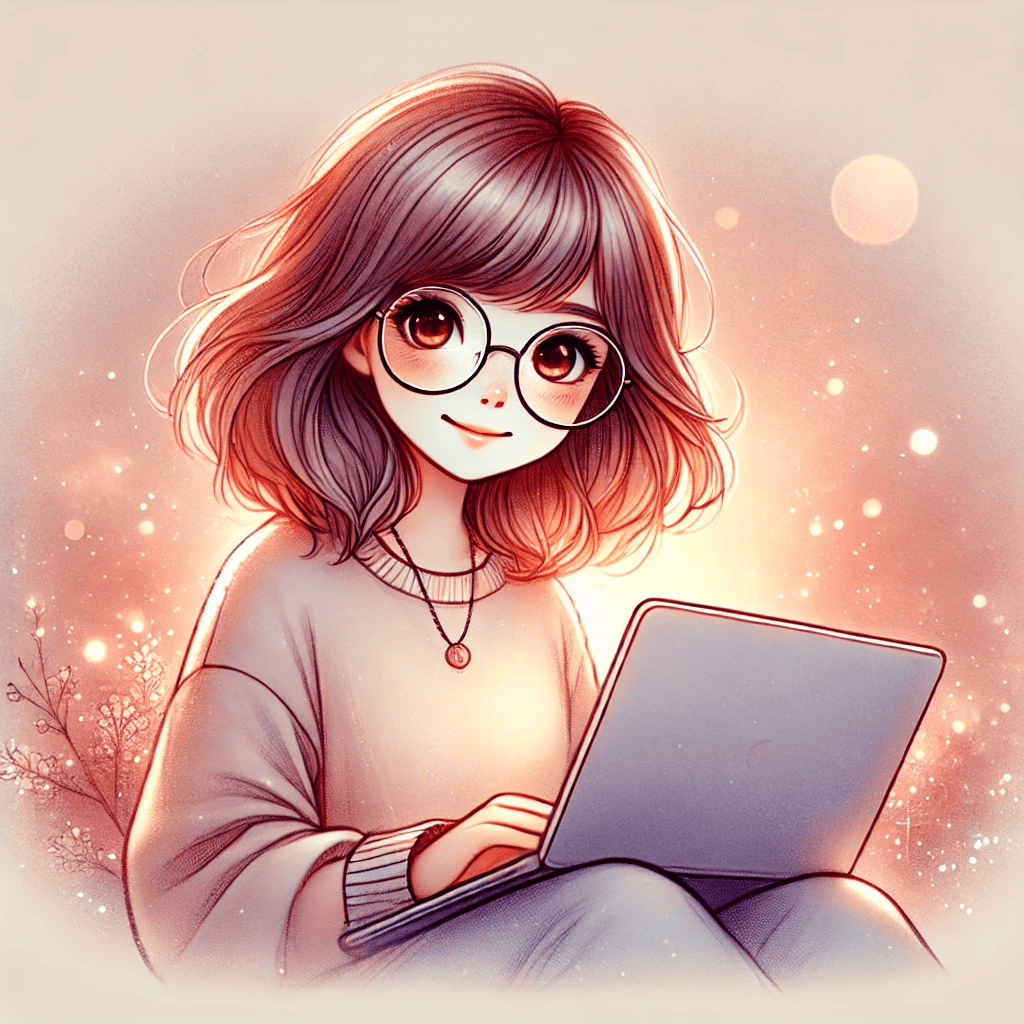 A girl- finally happy