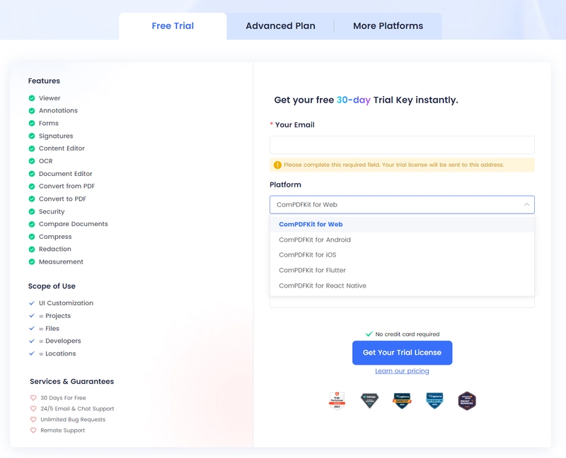 Build Online Tools to Measure PDFs