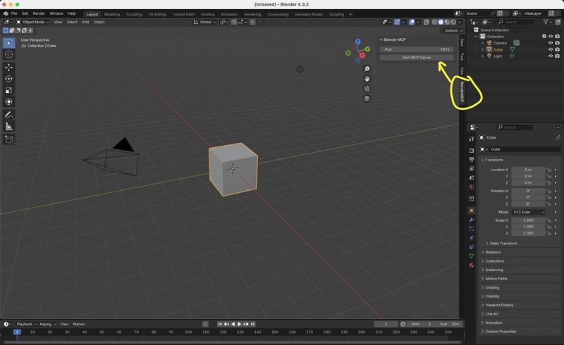 Blender MCP: Seamless Integration of Blender with Claude AI