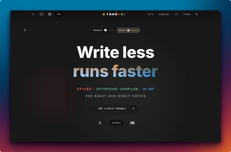 Tamagui: Building Cross-Platform Apps Made Simple