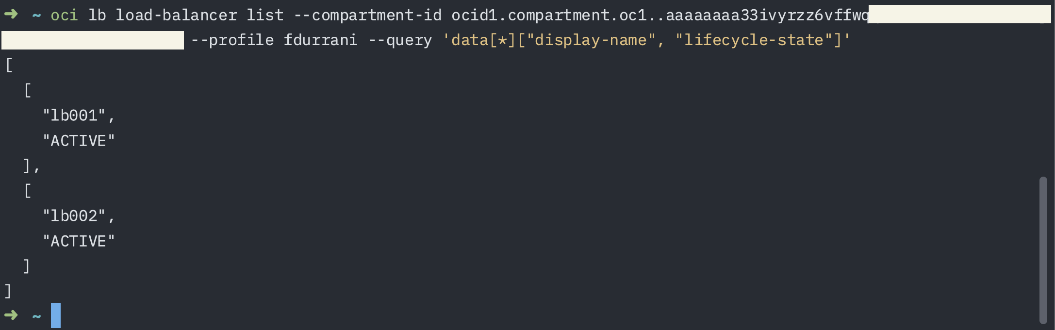 Simple query attribute view