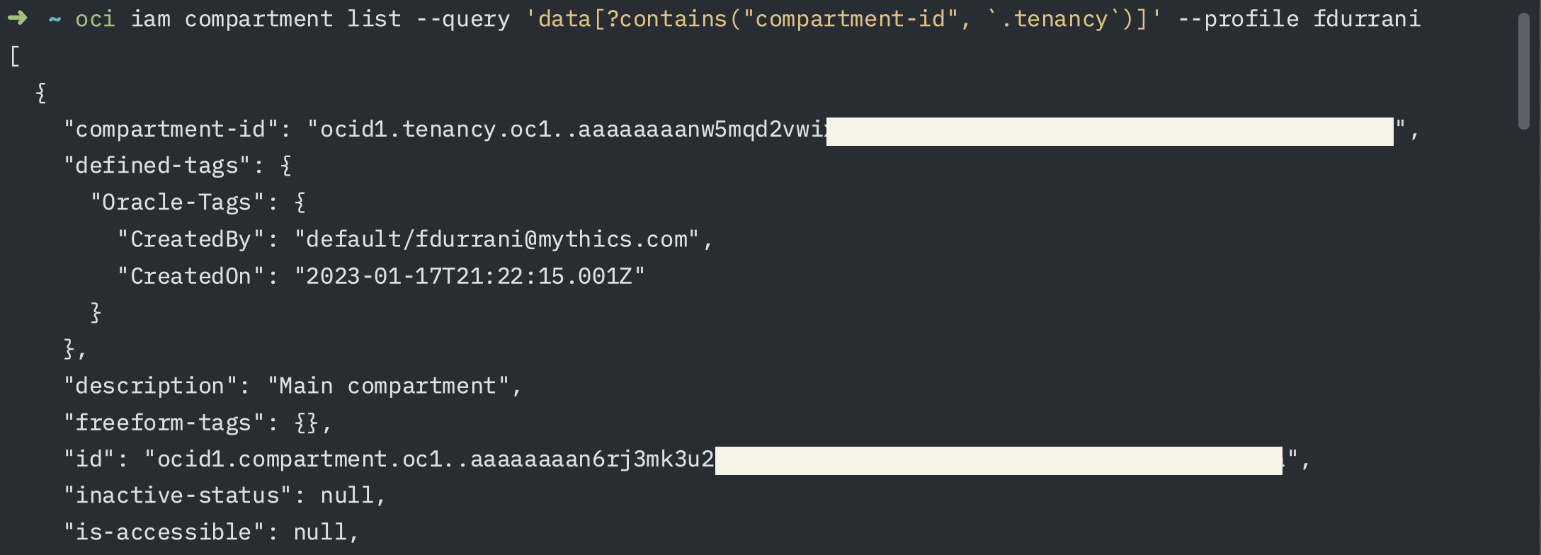 Using contains