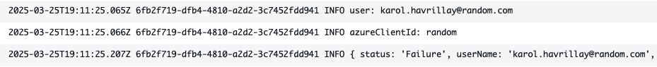 Sample Logs