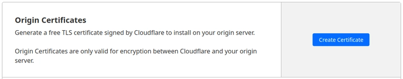 Setting up Cloudflare Full (Strict) SSL/TLS on Apache