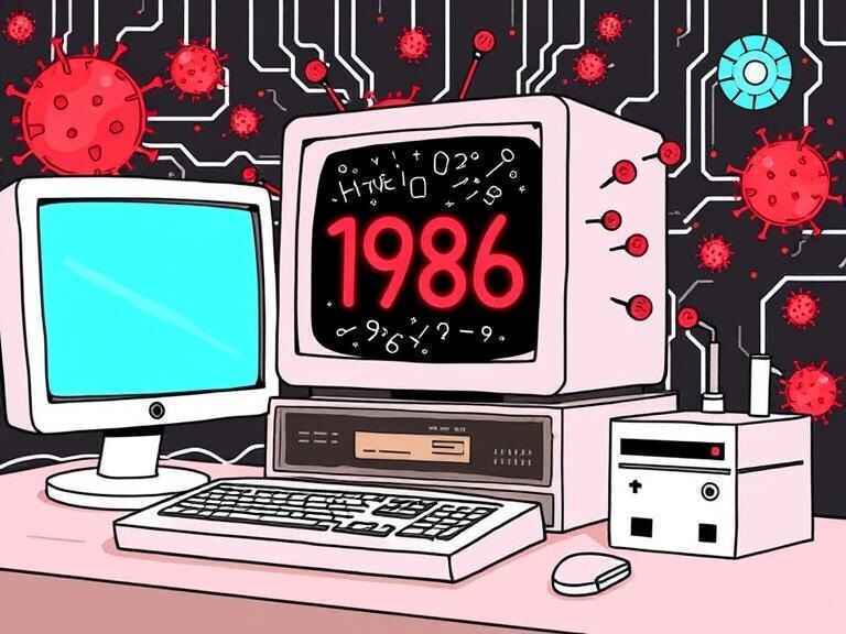 First Computer Virus Created in 1986