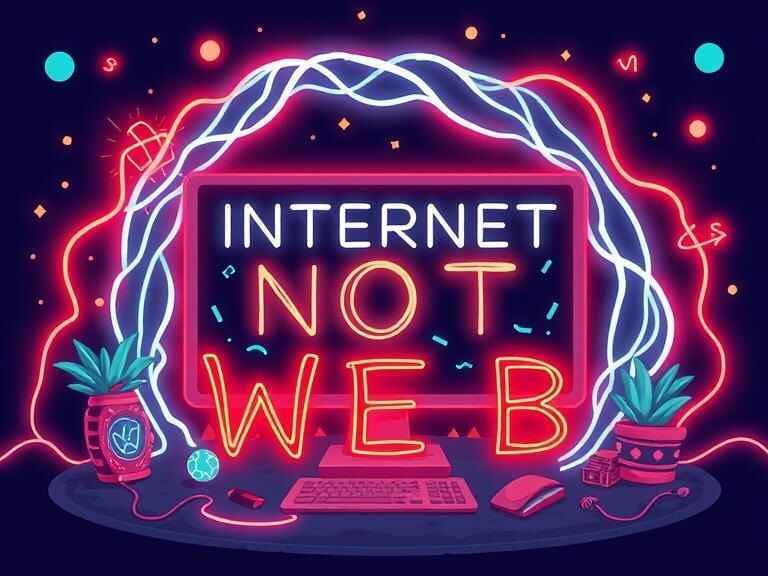 Computer Fact - Internet and Web NOT Same