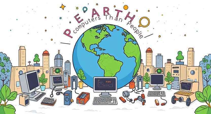 Cool Fact - Earth has More Computers than People